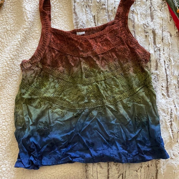 BoHo hippie crop top. - Picture 1 of 3